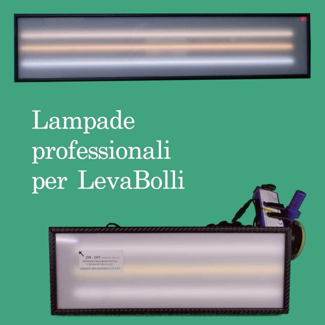 Lampadino led 12 volt con ventosa sottovuoto. - Corso da LevaBolli